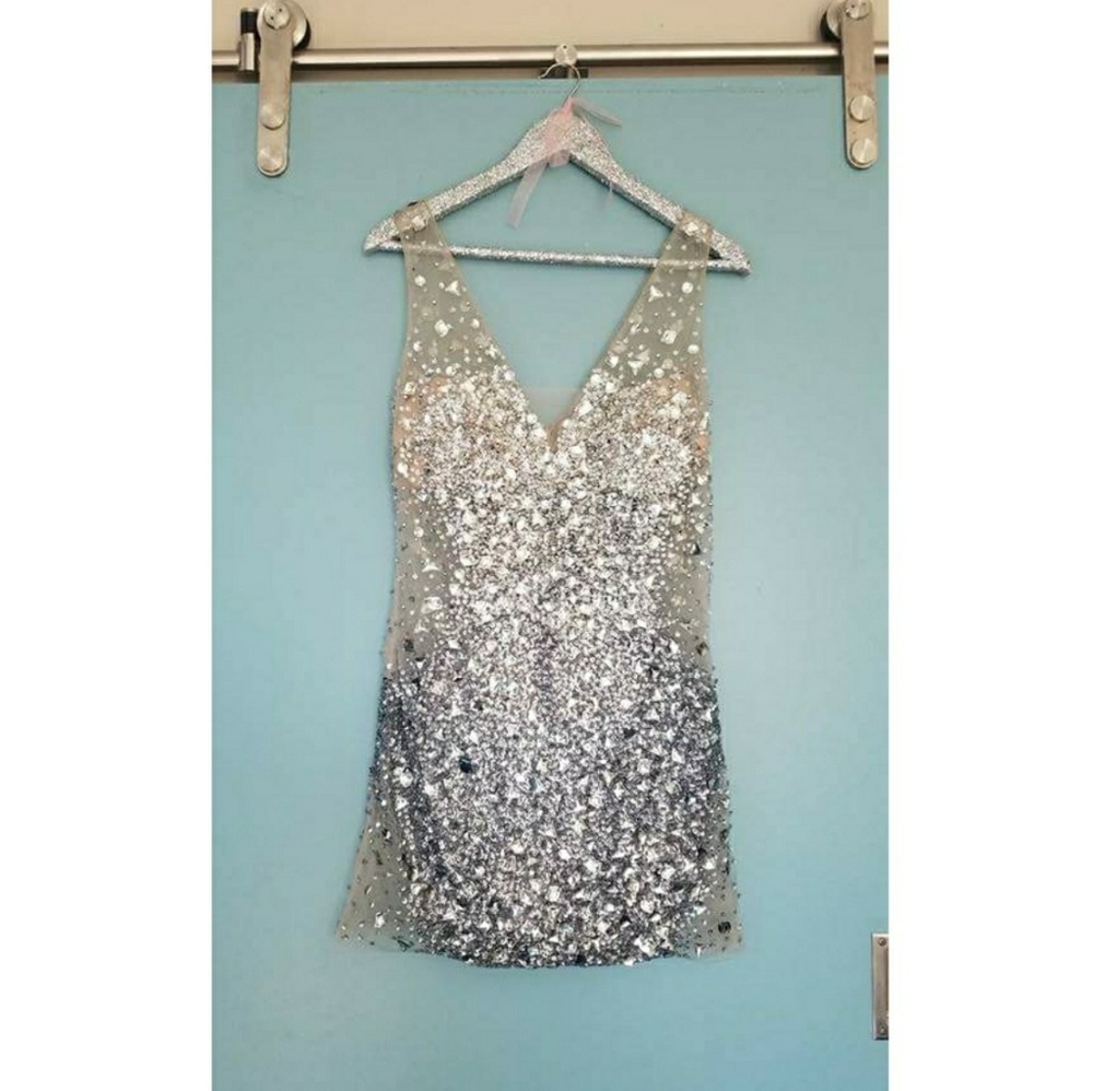 Jovani, sequin dress, worn once