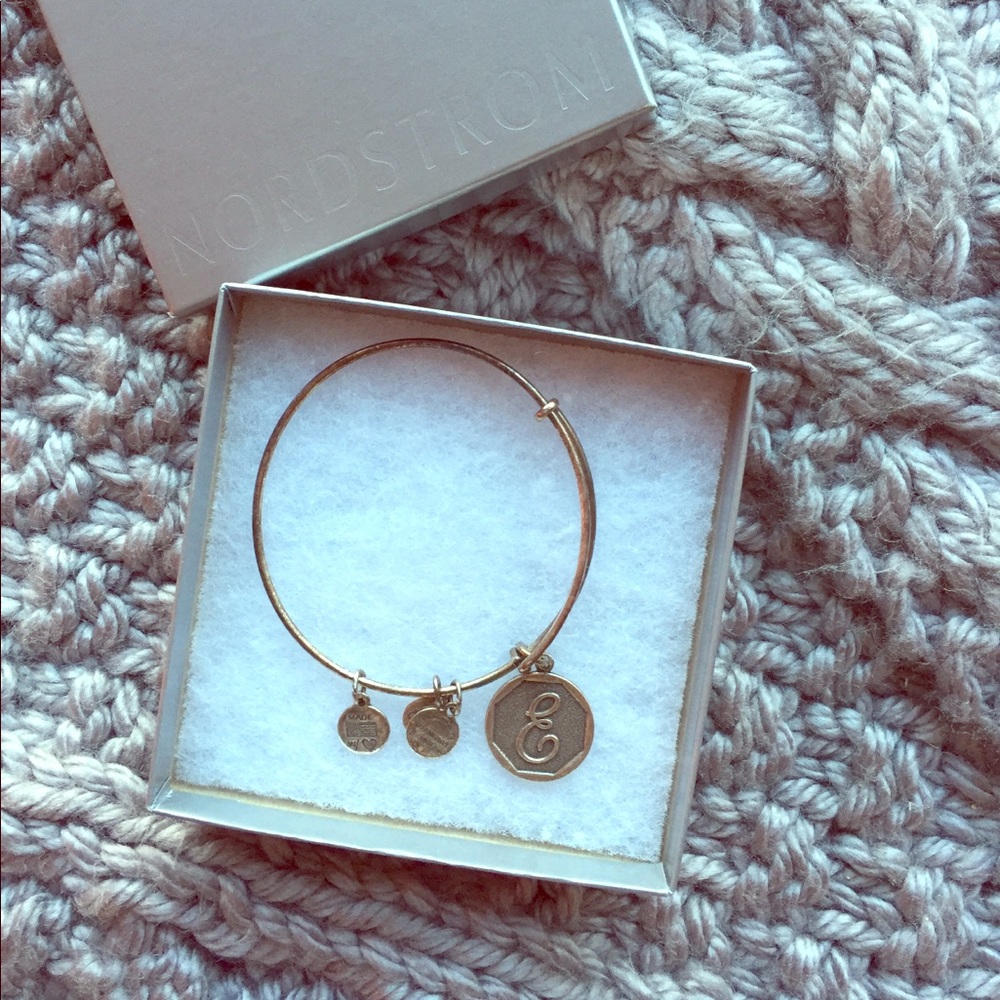 Alex and Ani “E” bangle