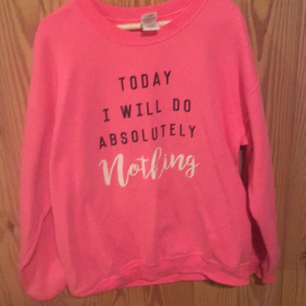 Hot Pink sweatshirt