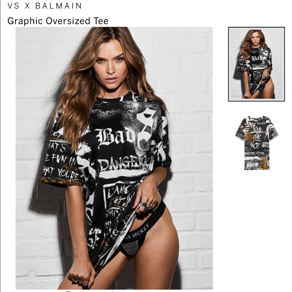 Balmain x VS oversized tee