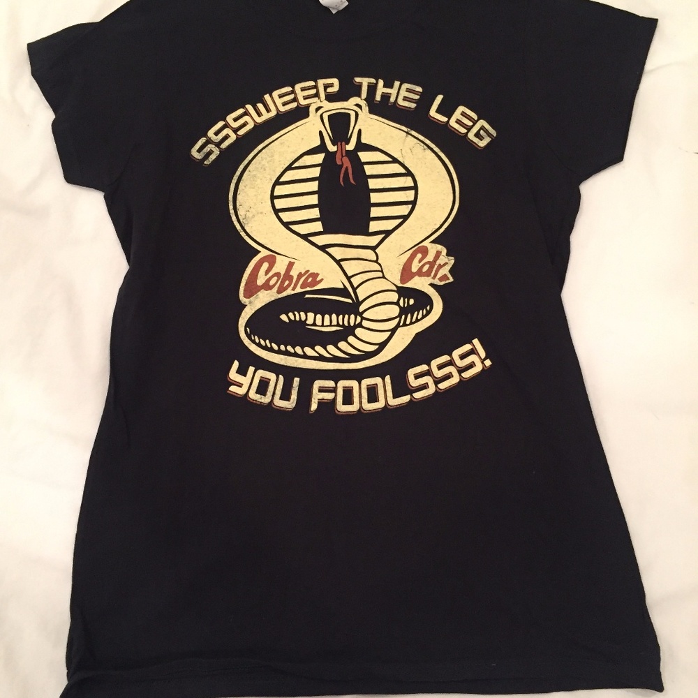 Karate Kid slogan t-shirt