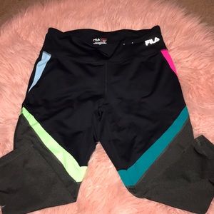 Fila workout capris