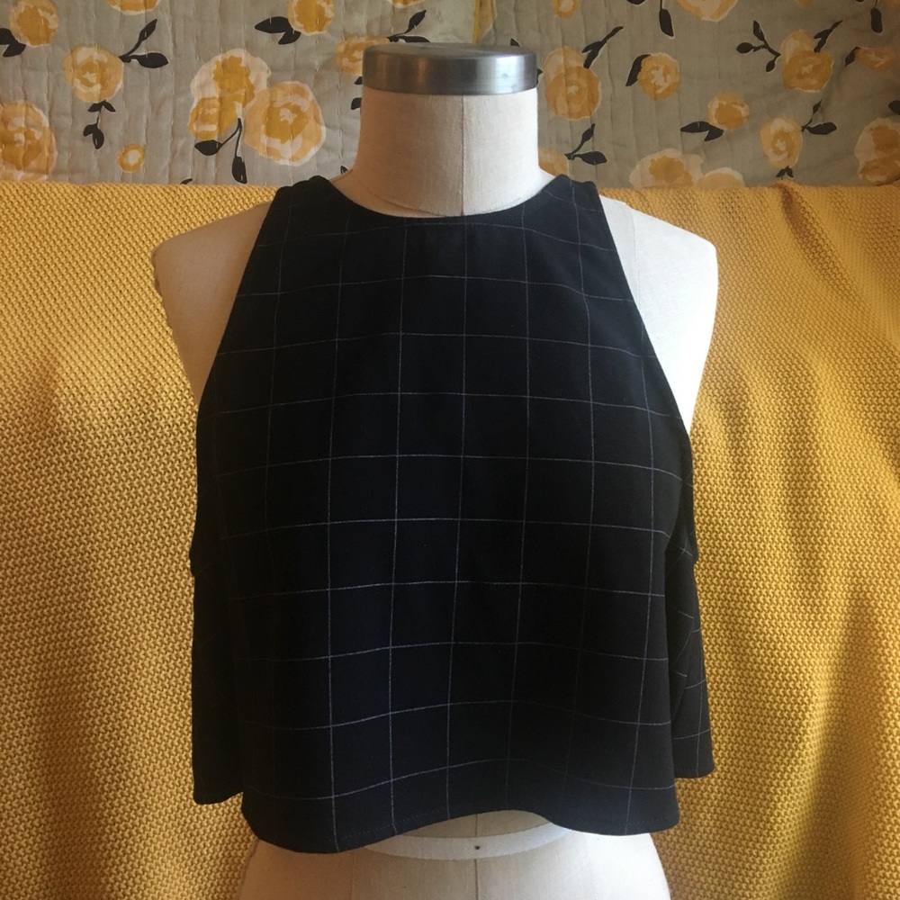 American Apparel grid Crop 🌿