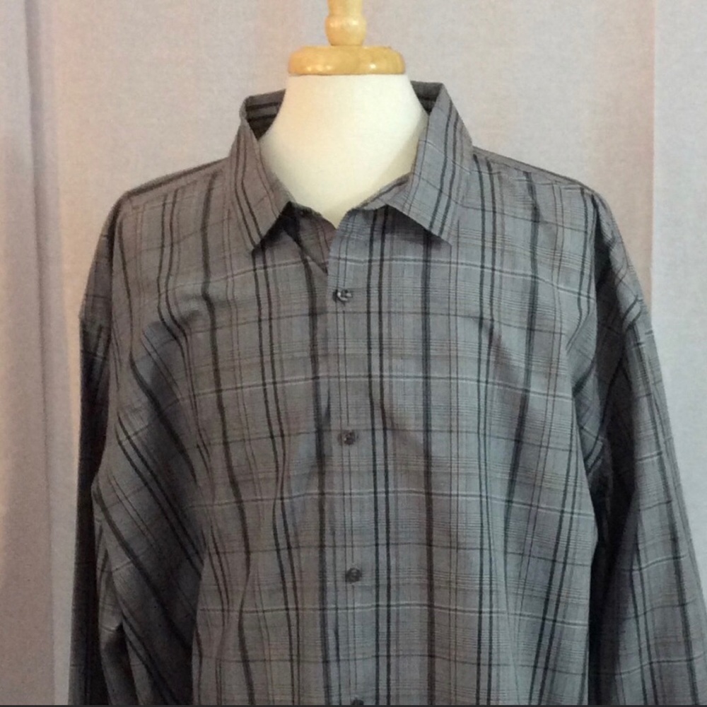 Men's Liz Claiborne 4XL Button Up Shirt Big&tall