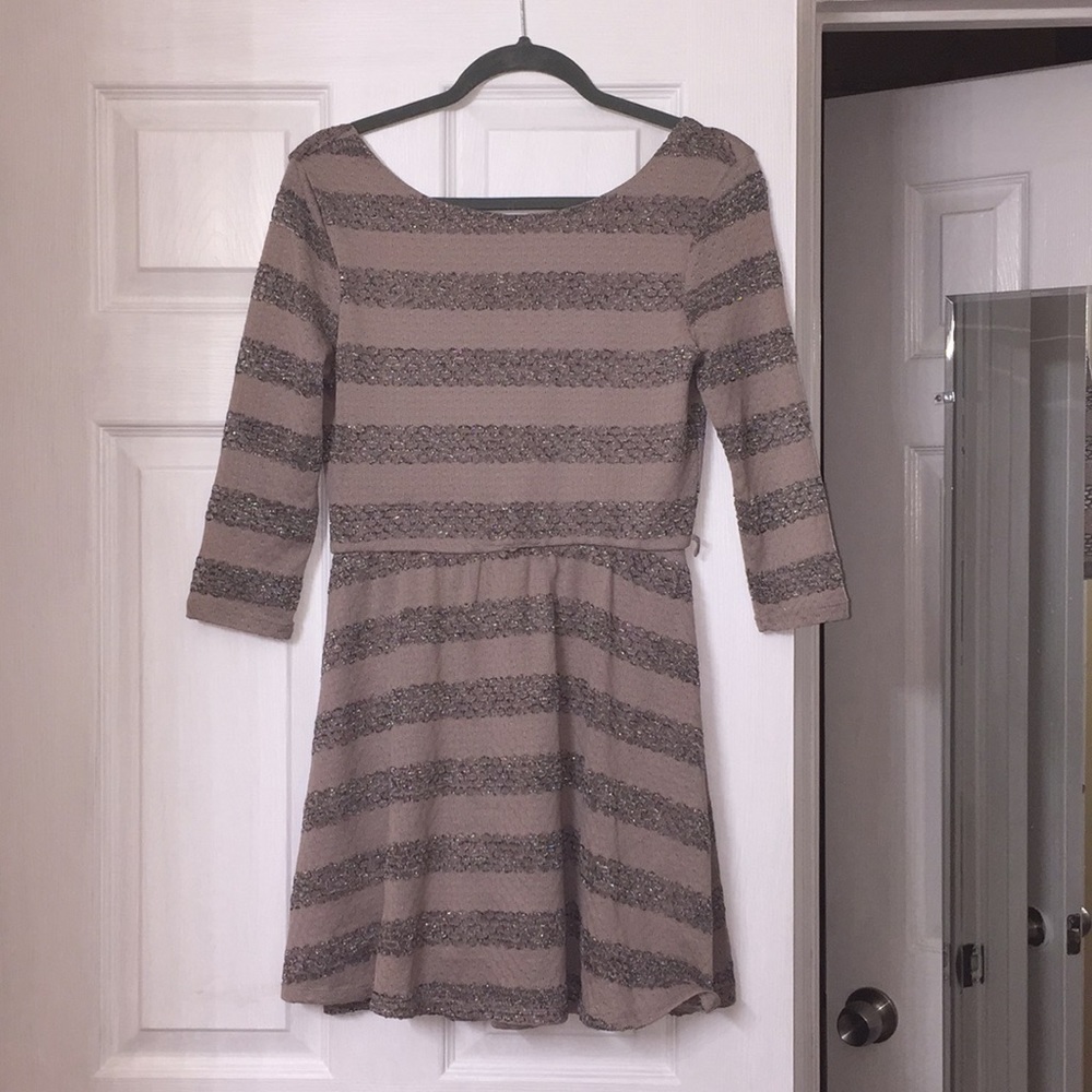 As U Wish Striped Dress