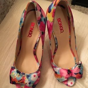 Floral heels