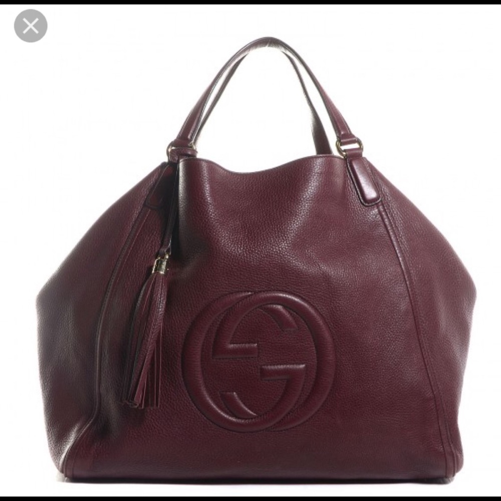 Gucci Soho EXTRA LARGE Calfskin Collection purse