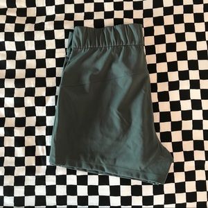 Olive Green Lululemon Shorts