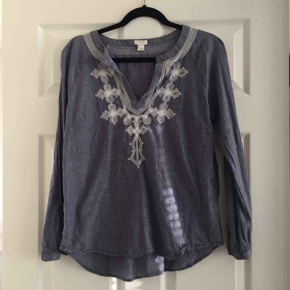 Chambray tunic