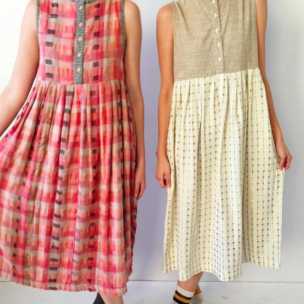 ace & jig size Medium Afterglow Cliff dress