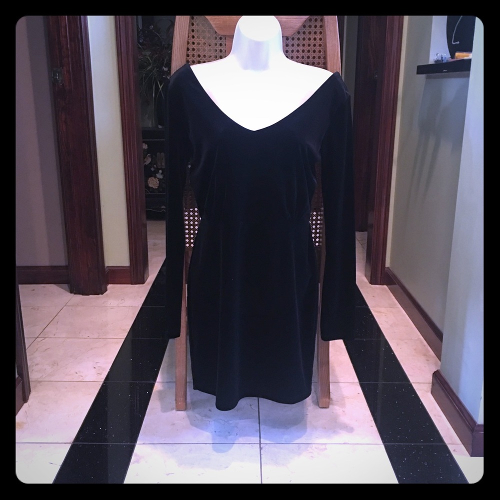 BCBG LIKE NEW VELVET MINI
