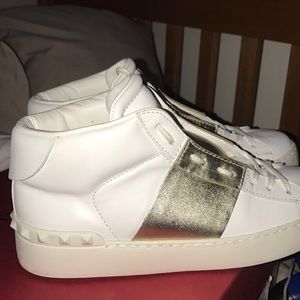 Valentino Garavani ‘Open’ High Top Sneakers