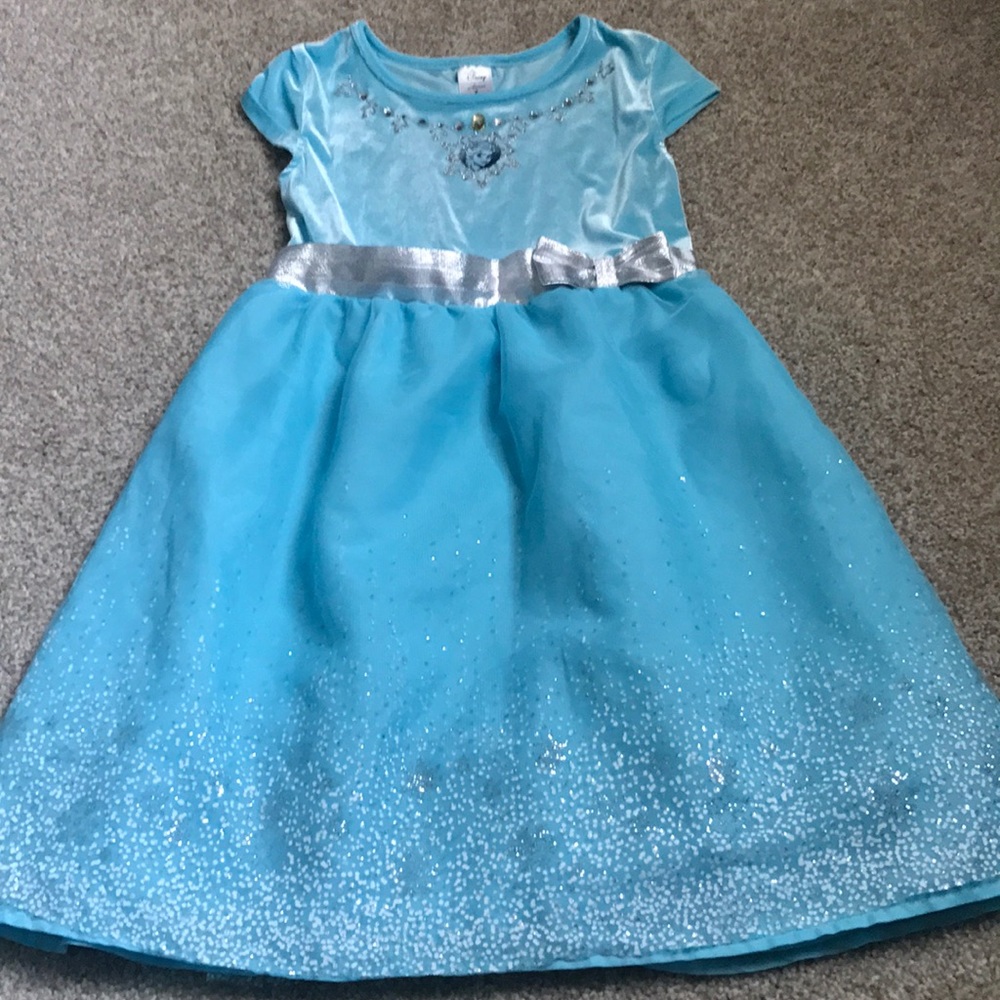 Disney frozen Elsa dress girls size 7 holiday