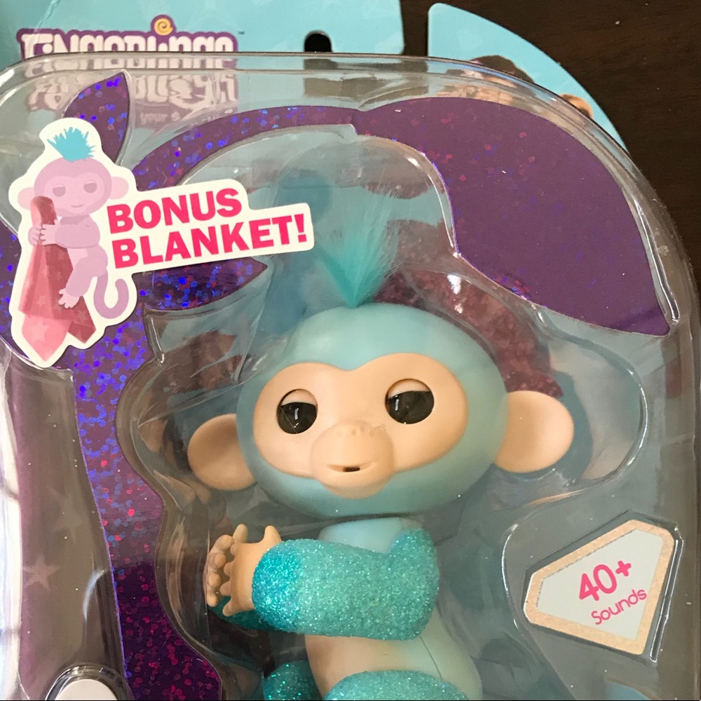 Authentic Glitter Fingerling Monkey