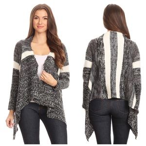 Cardigan- shark bite hem- fly away