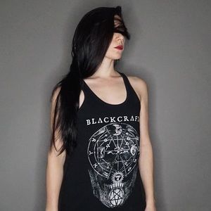 Black craft cult tank top