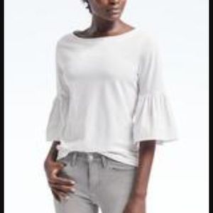 Banana Republic Bell Sleeve Couture Tee