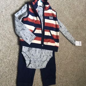 Carters size 24 months 3 piece outfit NWT