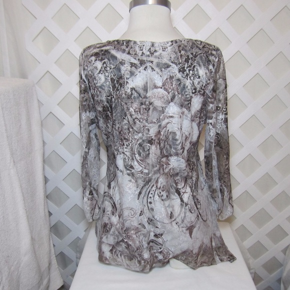 Ladies Sculley Western Wear Blouse-FC - Picture 6 of 6