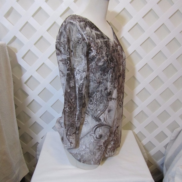 Ladies Sculley Western Wear Blouse-FC - Picture 5 of 6