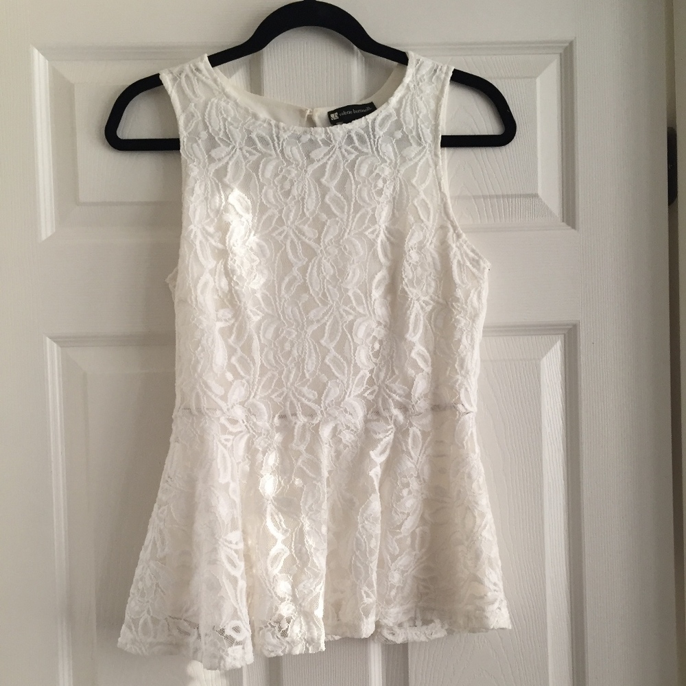 Lace Peplum
