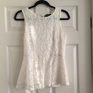 Lace Peplum