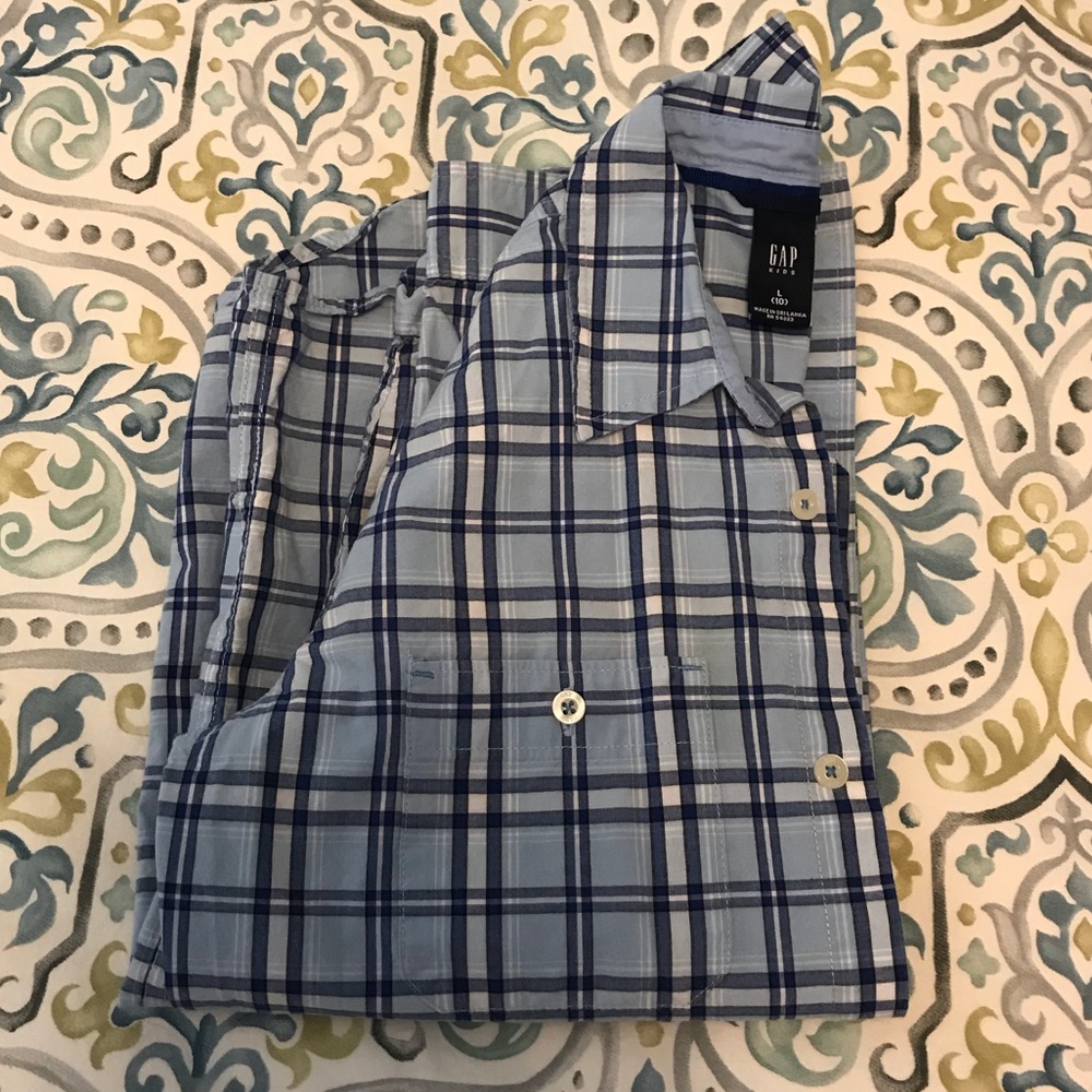 Boys GAP Casual Button Down Shirt