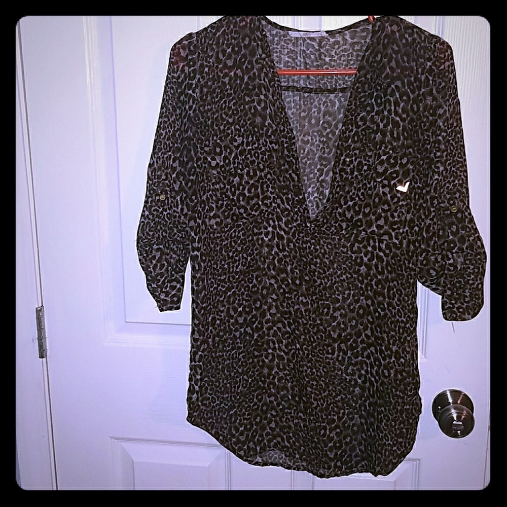 Animal Print blouse