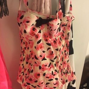 Kate spade floral swimsuit