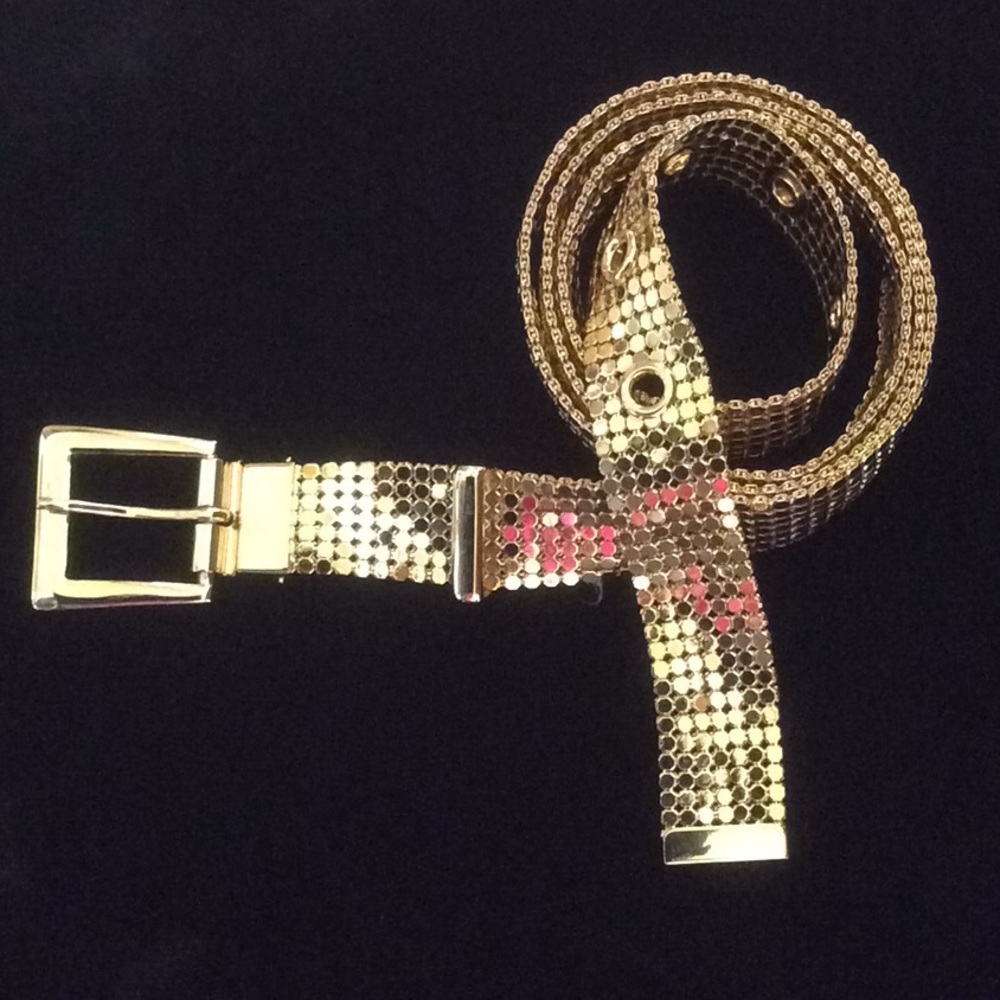 Gold Mesh Belt