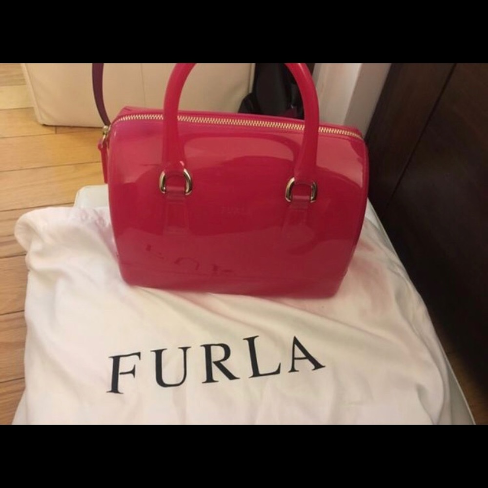 Fuels girls pink candy tote bag