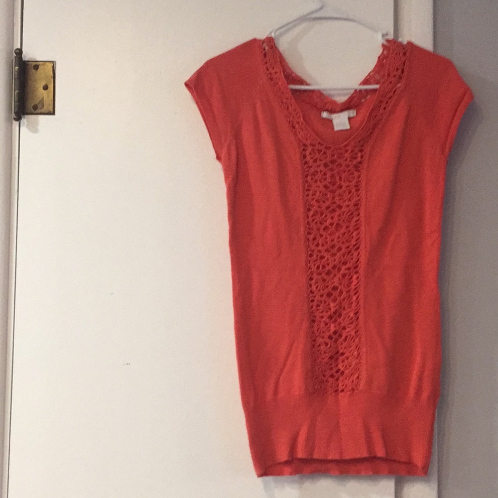 Lace front top