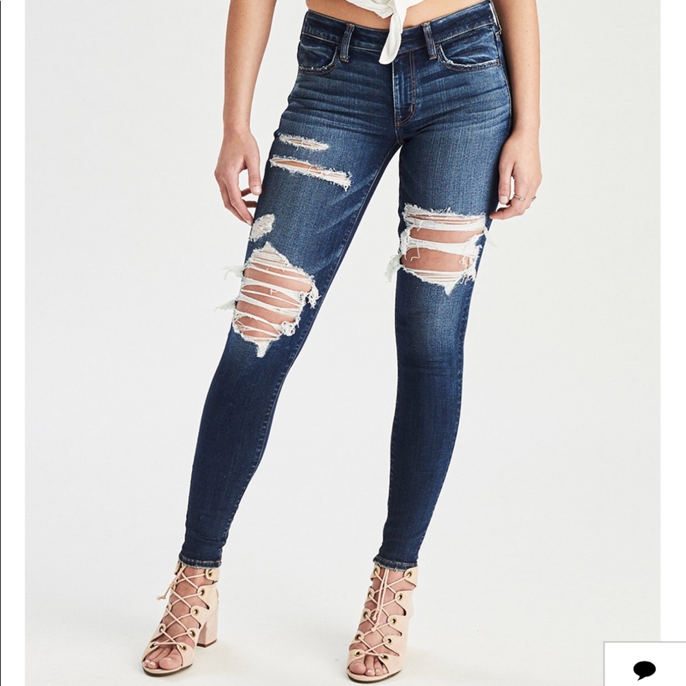 🎉Host Pick🎉 Distressed AE Jeggings
