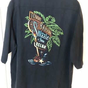 Tommy Bahama 100% silk shirt