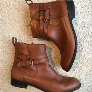 Clark’s Tan / Cognac Leather Boots