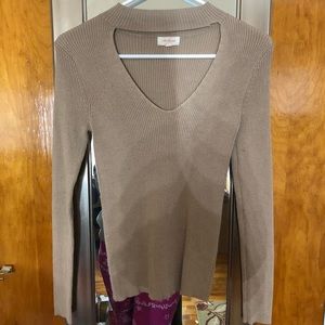 *** SOLD *** Fashion nova - nude long sleeve top