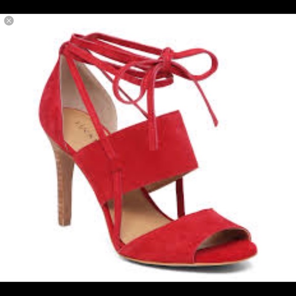 lucky brand red shoes