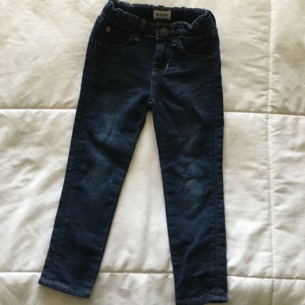 Girls Hudson dark wash jeans
