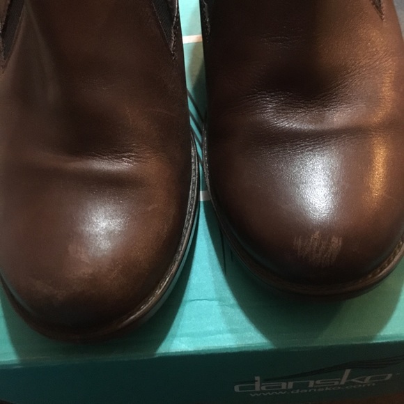 Very lightly worn Dansko heeled booties! MSRP $155 - Picture 5 of 8