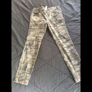 London Jean cargo pants, camo print