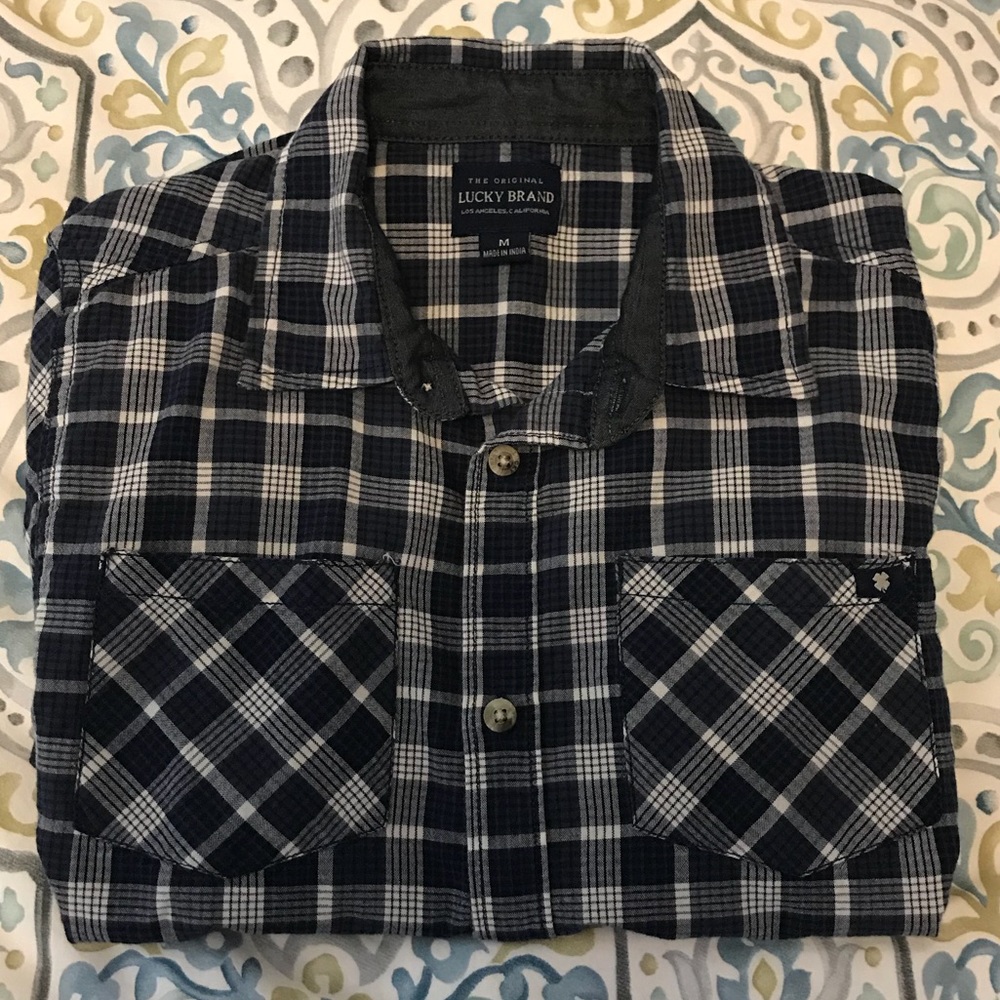 Boys LUCKY Brand Casual Button Down Shirt