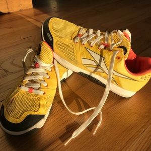 Reebok Nano 2 CrossFit shoe yellow