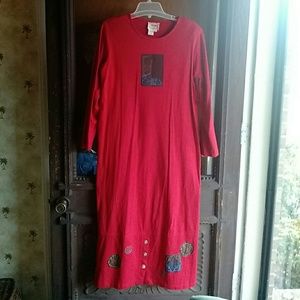 Long cotton dress
