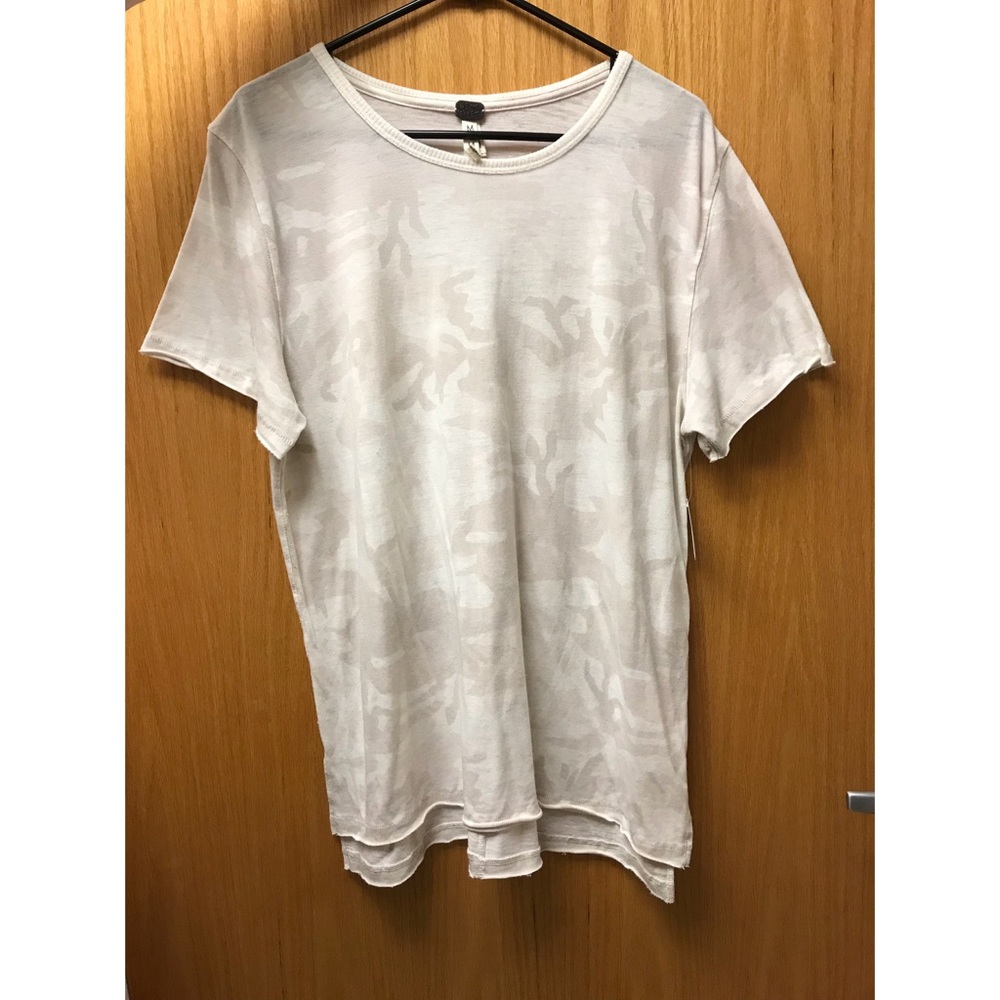 Free People We The Free Tee, Light Wash Camo