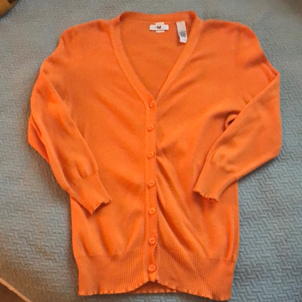Gap | Orange Cardigan