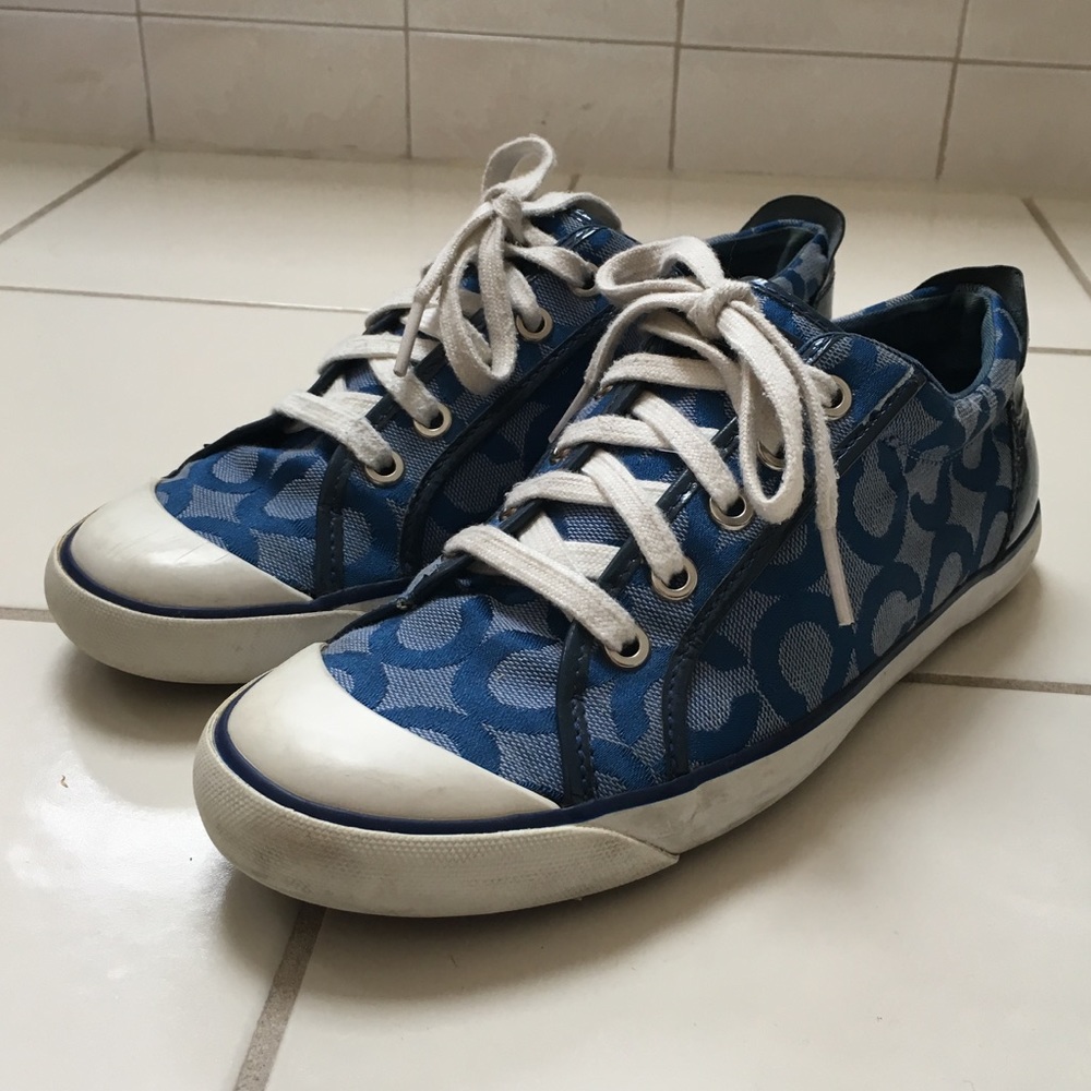 Royal Blue COACH Sneakers