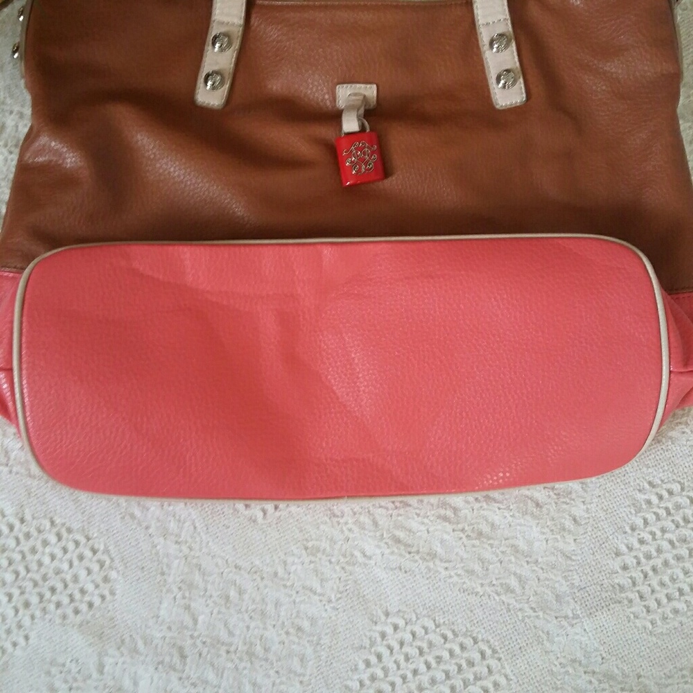 FIRM Large Jessica Simpson Satchel Tote EUC - Picture 2 of 8