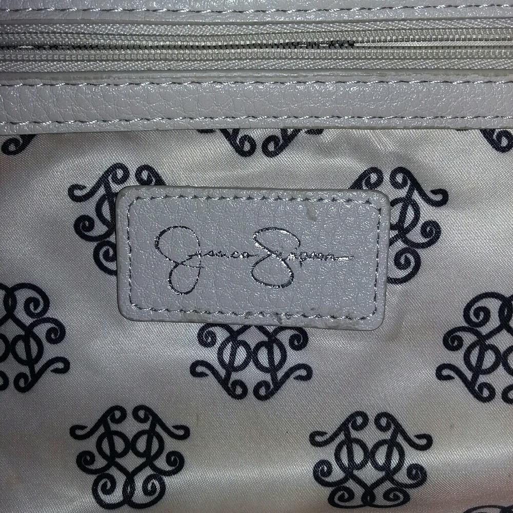 FIRM Large Jessica Simpson Satchel Tote EUC - Picture 7 of 8