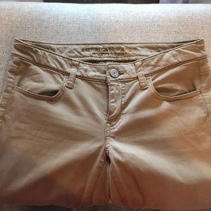 Khaki American Eagle Jeggings
