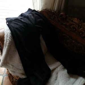 North face fuzzy fleece sweatpants